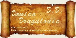 Danica Dragulović vizit kartica